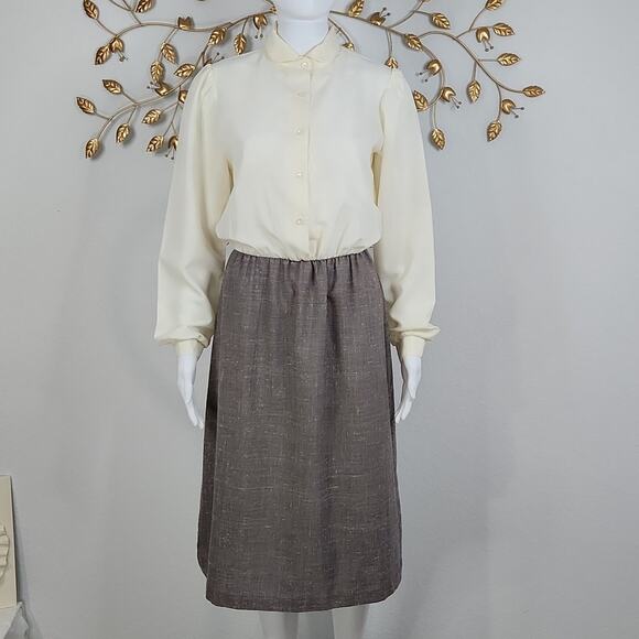Vintage Knee Length Dress Size Medium - Picture 1 of 8